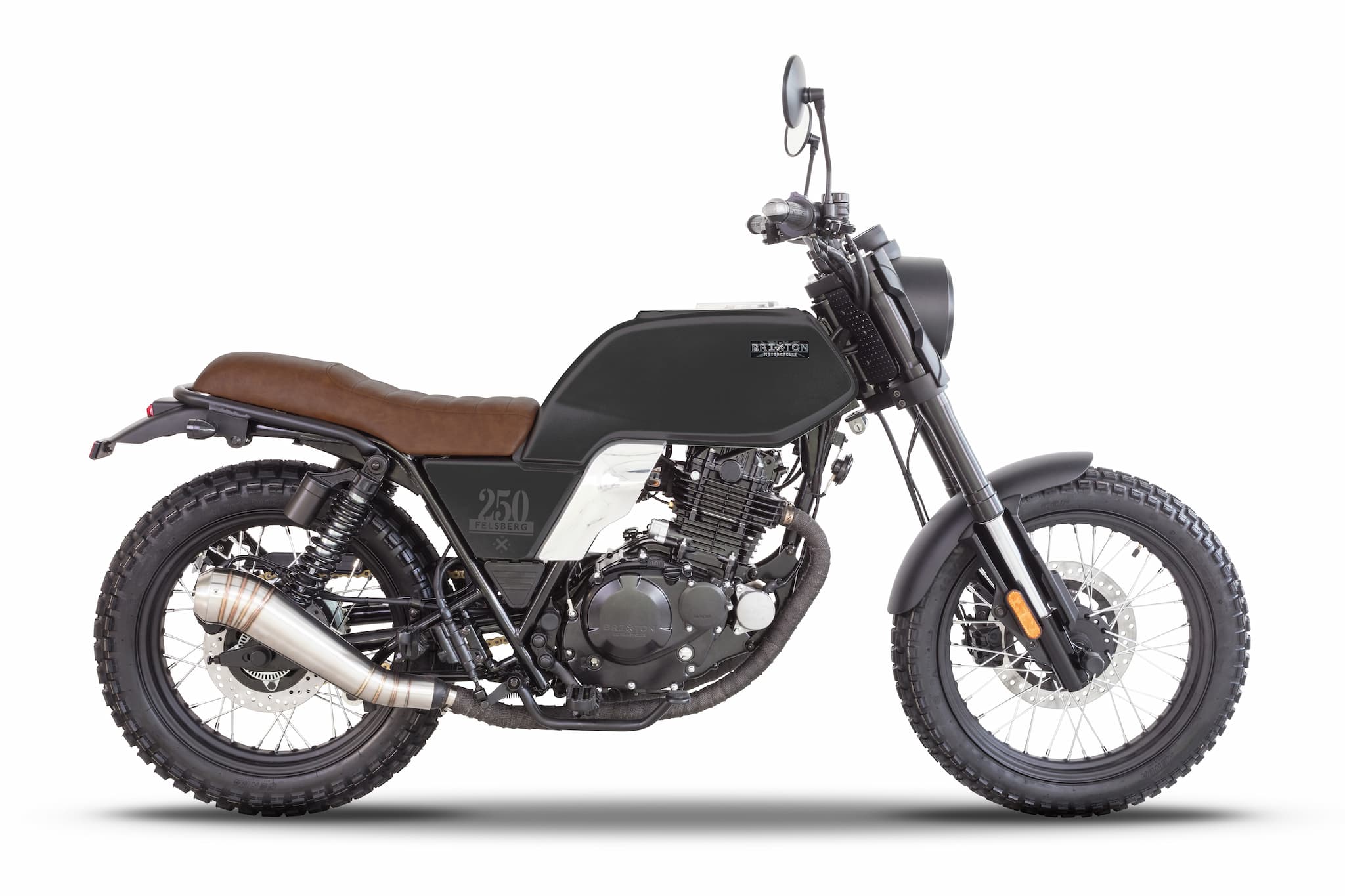 Brixton Felsberg 250 — scrambler motorcycle with more displacement