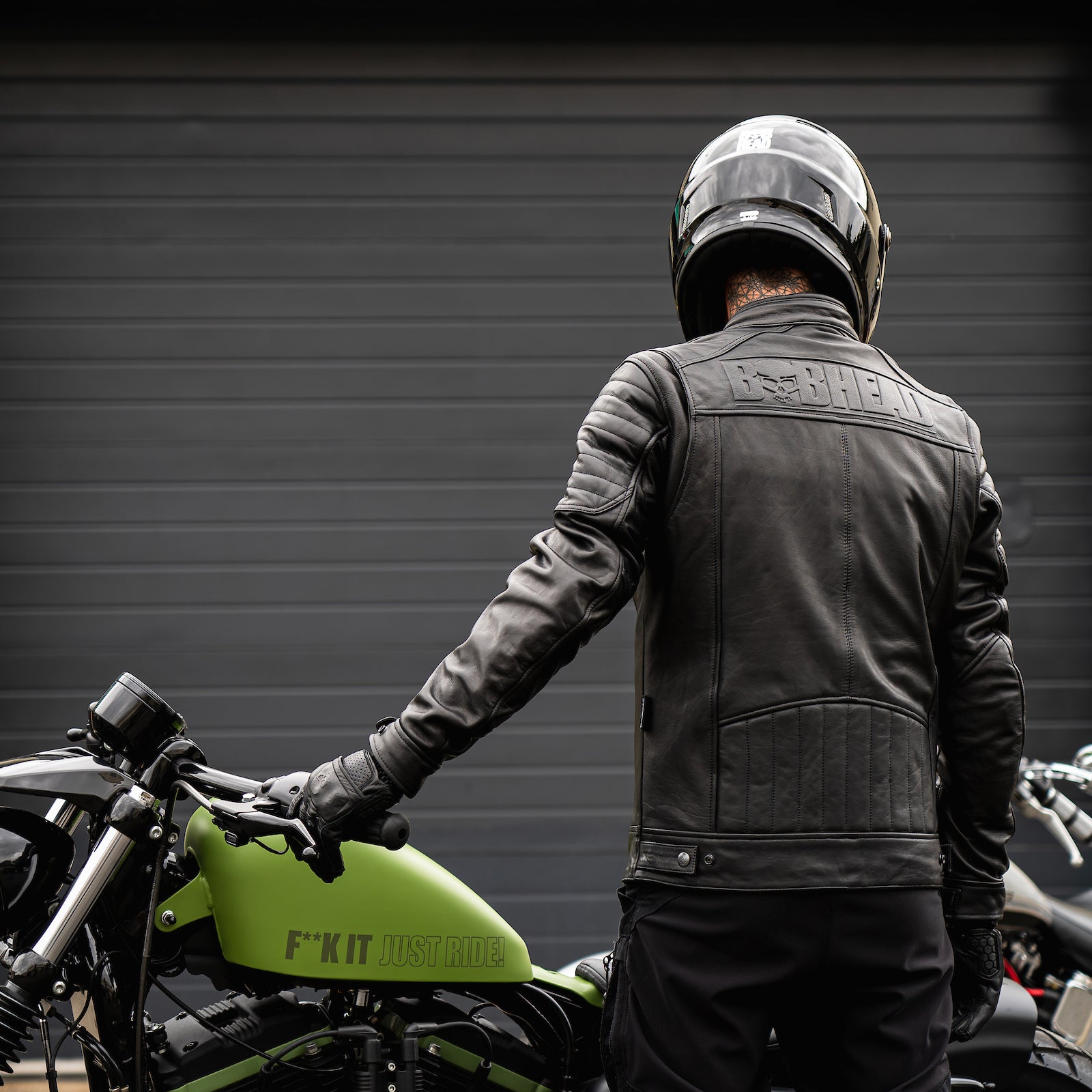 Leather Motorcycle Jacket Protective Reaper | Armored AAA